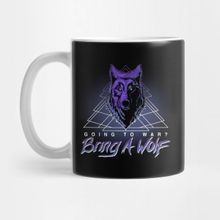 Pixxa Black Wolf Kupa Bardak