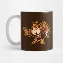 Pixxa Buff Squirrel Kupa Bardak