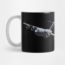 Pixxa C-17 Globemaster Iıı Transport Airplane Plane Kupa Bardak