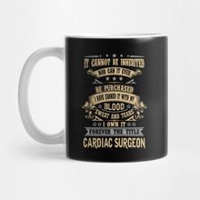 Pixxa Cardiac Surgeon T Shirt Custom Graphic Forever The Title Gift Item Tee Kupa Bardak