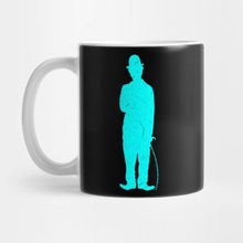 Pixxa Charlie Chaplin Cyan Kupa Bardak