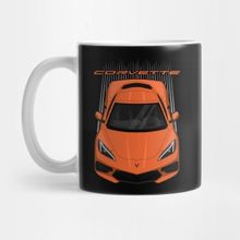 Pixxa Chevrolet Corvette C8 2020 Sebring Orange Kupa Bardak