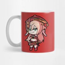 Pixxa Chibi Yanfei Genshin Impact Kupa Bardak