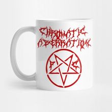 Pixxa Chromatic Aberration Black Metal Meme Pc Gaming, Goth, Band Kupa Bardak