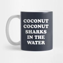Pixxa Coconut Coconut Sharks In The Water Kupa Bardak