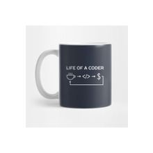 Pixxa Computer Coding Humor T-Shirt Kupa Bardak