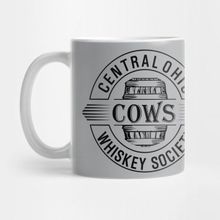 Pixxa Cows Barrel Logo Black Kupa Bardak