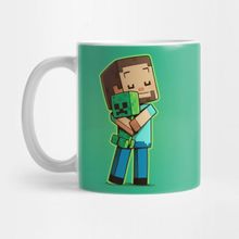Pixxa Creepers Need Love Minecraft Kupa Bardak