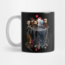 Pixxa Creeps Halloween Horror Movies Gift Kupa Bardak