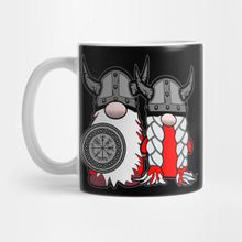 Pixxa Cute Nordic Gnome Viking Kupa Bardak