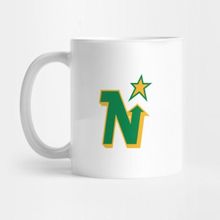 Pixxa Defunct Minnesota North Stars Hockey 1991 Kupa Bardak