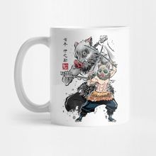 Pixxa Demon Slayer Inosuke Sumi-E Kupa Bardak