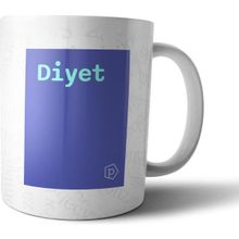 Pixxa Diyet Tanımı Komik Lacivert Kupa Bardak