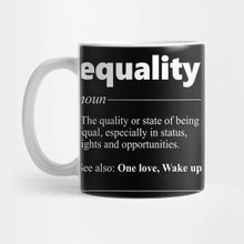 Pixxa Equality Eşitlik Kelime Anlamı Kupa Bardak