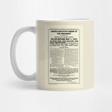 Pixxa Executive Order 6102 Kupa Bardak