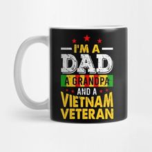Pixxa Fathers Day Gift Proud Soldier Vietnam Veteran Kupa Bardak