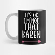 Pixxa Funny Karen Gift For Women Named Karen Kupa Bardak