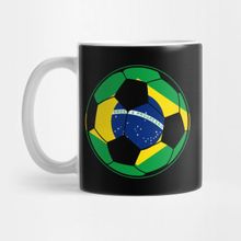 Pixxa Futbol Brezilya Kupa Bardak