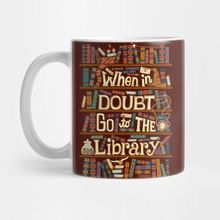 Pixxa Go To The Library Kupa Bardak
