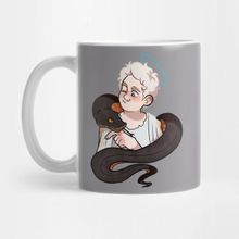 Pixxa Good Omens Aziraphale Crowley Kupa Bardak