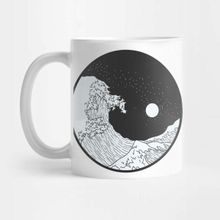 Pixxa Great Wave Yin Yang Kupa Bardak