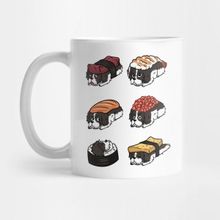 Pixxa Havanese Sushi Nigiri Kupa Bardak