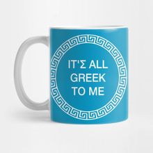 Pixxa Its All Greek to me Kupa Bardak