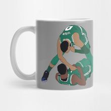 Pixxa Jaylen Brown ve Jayson Tatum Kutlama Kupa Bardak
