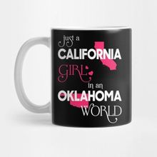 Pixxa Just California Girl In Oklahoma World Kupa Bardak