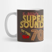 Pixxa K-Billys Super Sounds Of The 70s Distresed Kupa Bardak