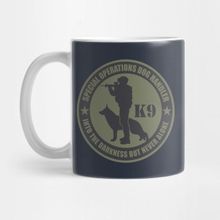 Pixxa K9 Special Operations Dog Handler Kupa Bardak