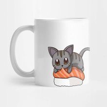Pixxa Kedi ve Suşi Kupa Bardak