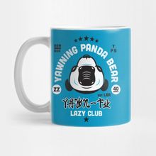 Pixxa Lazy Club Yawning Panda Kupa Bardak