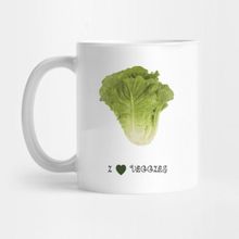 Pixxa Lettuce I Love Veggies Kupa Bardak