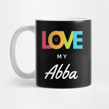 Pixxa Love My Abba Grandparent Appreciation Kupa Bardak