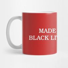 Pixxa Made Ya Look Black Lives Matter - Funny Kupa Bardak