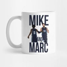 Pixxa Mike Conely ve Marc Gasol Memphis Grizzlies Kupa Bardak