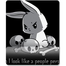 Pixxa Model 1 Do I Look Like a People Person - İnsan Sevmiyorum Bilek Destekli Mouse Pad