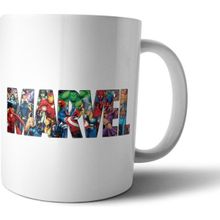 Pixxa Model 1 Marvel Comics Logo Kupa Bardak