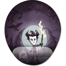 Pixxa Model -1 Oval Don't Starve Bilek Destekli Mouse Pad