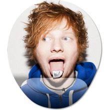 Pixxa Model -1 Oval Ed Sheeran Bilek Destekli Mouse Pad