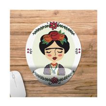 Pixxa Model -1 Oval Frida Bilek Destekli Mouse Pad
