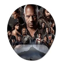 Pixxa Model -1 Oval Hızlı ve Öfkeli 10 Fast and Furious 10 Bilek Destekli Mouse Pad