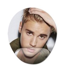 Pixxa Model -1 Oval Justin Bieber Bilek Destekli Mouse Pad