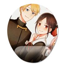 Pixxa Model -1 Oval Kaguya Sama Love is War Bilek Destekli Mouse Pad