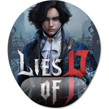 Pixxa Model -1 Oval Lies of P Bilek Destekli Mouse Pad