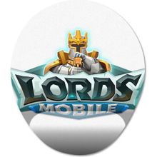 Pixxa Model -1 Oval Lords Mobile Bilek Destekli Mouse Pad