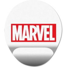Pixxa Model -1 Oval Marvel Bilek Destekli Mouse Pad