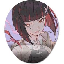 Pixxa Model 1 Oval Monogatari - Yozuru Kagenui Bilek Destekli Mouse Pad