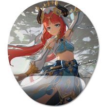 Pixxa Model -1 Oval Nilou Genshin Impact Bilek Destekli Mouse Pad